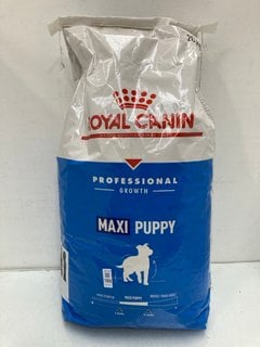 Lot 788  
            Marchington SR13 - Parcel Delivery Only 

                
20KG BAG OF ROYAL CANIN PROFESSIONAL GROWTH MAXI PUPPY FOOD -BBE 07/26: LOCATION ...
