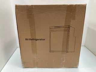 Lot 805  
            Marchington SR13 - Parcel Delivery Only 

                
NOMAD CR50X 12V/24V FRIDGE FOR CAMPER VANS/MOTORHOMES (SEALED) ORIGINAL RRP £275....