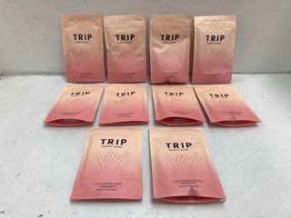 Lot 818  
            Marchington SR13 - Parcel Delivery Only 

                
10 X TRIP MINDFUL BLEND 4-IN-1 MAGNESIUM POWDER DIETARY SUPPLEMENT IN POMEGRANATE...