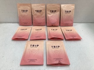 Lot 819  
            Marchington SR13 - Parcel Delivery Only 

                
10 X TRIP MINDFUL BLEND 4-IN-1 MAGNESIUM POWDER DIETARY SUPPLEMENT IN POMEGRANATE...