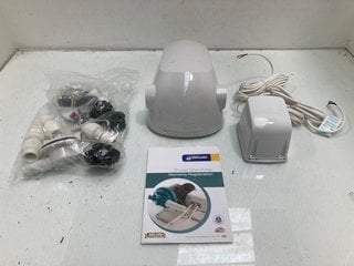 Lot 827  
            Marchington SR13 - Parcel Delivery Only 

                
WHALE SHOWER DRAIN PUMP-ORIGINAL RRP £163.00: LOCATION - F17