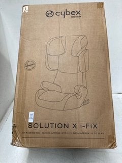 Lot 876  
            Marchington SR13 - Parcel Delivery Only 

                
CYBEX SILVER SOLUTION X I-FIX BABY CAR SEAT IN PURE BLACK-BLACK: LOCATION - F14