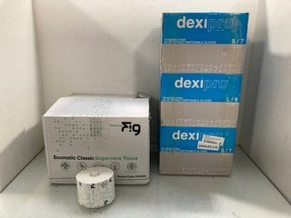 Lot 87  
            Marchington SR13 - Parcel Delivery Only 

                
QTY OF DEXIPRO POWDER FREE NITRILE DISPOSABLE GLOVES IN BLUE TO INCLUDE BOX OF EC...