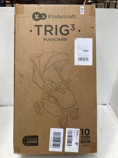 Lot 884  
            Marchington SR13 - Parcel Delivery Only 

                
KINDERKRAFT TRIG 3 PUSHCHAIR IN ONYX BLACK: LOCATION - F14