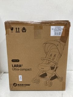 Lot 892  
            Marchington SR13 - Parcel Delivery Only 

                
MAXI COSI LARA 2 ULTRA-COMPACT STROLLER IN GRAPHITE: LOCATION - F13