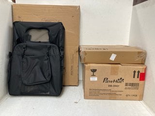 Lot 919  
            Marchington SR13 - Parcel Delivery Only 

                
QTY OF ASSORTED PET ACCESSORIES TO INCLUDE BASICS DOG CRATE: LOCATION - F11