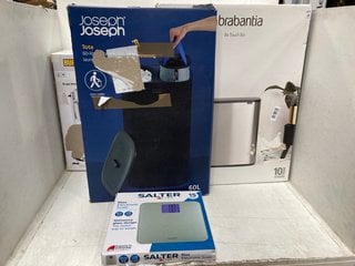 Lot 924  
            Marchington SR13 - Parcel Delivery Only 

                
QTY OF ASSORTED KITCHEN ITEMS TO INCLUDE BRABANTIA BO TOUCH BIN: LOCATION - F11