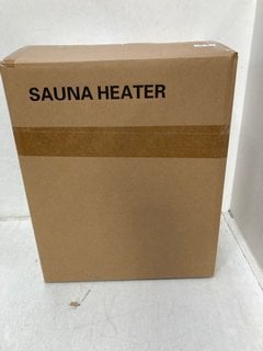 Lot 926  
            Marchington SR13 - Parcel Delivery Only 

                
MXMOONANT 6KW SAUNA HEATER WITH SAUNA HYGROTHERMOGRAPH: LOCATION - F11