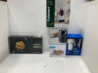 Lot 940  
            Marchington SR13 - Parcel Delivery Only 

                
5 X ASSORTED HOUSEHOLD ITEMS TO INCLUDE CUISINART FLEX PREP 1.1L FOOD PROCESSOR: ...
