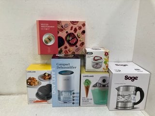 Lot 945  
            Marchington SR13 - Parcel Delivery Only 

                
6 X ASSORTED HOUSEHOLD ITEMS TO INCLUDE SAGE THE COMPACT KETTLE: LOCATION - F9