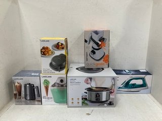 Lot 952  
            Marchington SR13 - Parcel Delivery Only 

                
6 X ASSORTED HOUSEHOLD ITEMS TO INCLUDE 3.5 LITRE SLOW COOKER: LOCATION - F9