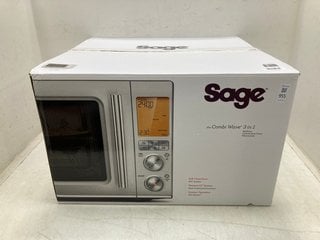 Lot 955  
            Marchington SR13 - Parcel Delivery Only 

                
SAGE THE COMBI WAVE 3-IN-1 AIRFRYER, CONVECTION OVEN AND MICROWAVE -ORIGINAL RRP ...