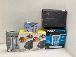 Lot 959  
            Marchington SR13 - Parcel Delivery Only 

                
6 X ASSORTED HOUSEHOLD ITEMS TO INCLUDE OONI OVEN & TABLE COVER: LOCATION - F8