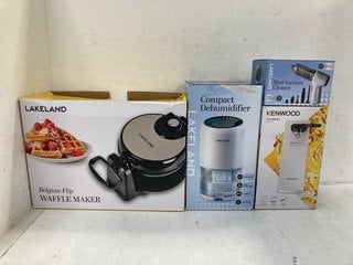 Lot 974  
            Marchington SR13 - Parcel Delivery Only 

                
4 X ASSORTED HOUSEHOLD ITEMS TO INCLUDE BELGIAN FLIP WAFFLE MAKER: LOCATION - F7