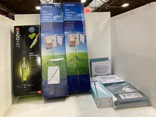 Lot 980  
            Marchington SR13 - Parcel Delivery Only 

                
7 X ASSORTED HOUSEHOLD ITEMS TO INCLUDE HIGH DEFINITION 5-IN-1 ADVANCED STEAM CLE...