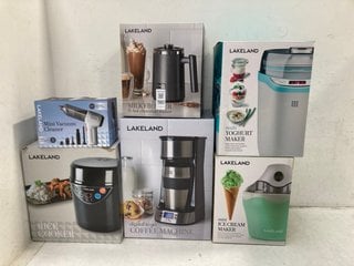 Lot 981  
            Marchington SR13 - Parcel Delivery Only 

                
6 X ASSORTED HOUSEHOLD ITEMS TO INCLUDE MILK FROTHER & HOT CHOCOLATE MAKER: LOCAT...