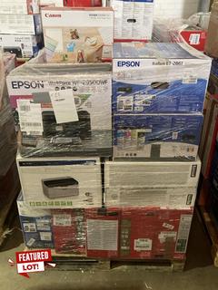 Lot 7  
            Birmingham Tech - Collection or Optional Delivery Available 

                
25 X OF UNTESTED PRINTERS TO INCLUDE HP, CANON, EPSON PRINTERS (ORIGINAL RRP - £1...