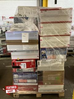 Lot 9  
            Birmingham Tech - Collection or Optional Delivery Available 

                
30 X OF UNTESTED PRINTERS TO INCLUDE HP, CANON, EPSON PRINTERS (ORIGINAL RRP - £2...