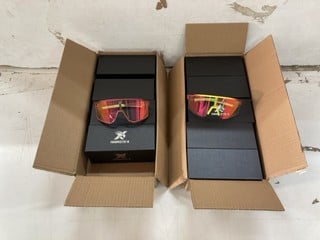 Lot 1022  
            Nottingham SR2 - Delivery Only 

                
2 X BOX HAWKEYE-X SUNGLASSES (COLOURS MAY VARY) (F5)