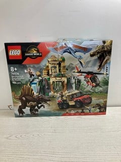 Lot 3  
            Nottingham SR2 - Delivery Only 

                
LEGO JURASSIC WORLD REBIRTH SPINOSAURUS & QUETZALCOATLUS AIR MISSION ORIGINAL RRP...