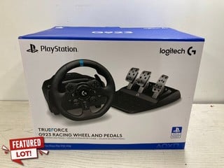 Lot 44  
            Nottingham SR2 - Delivery Only 

                
LOGITECH G923 RACING WHEEL AND PEDALS ORIGINAL RRP: £235.00