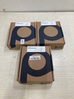 Lot 45  
            Nottingham SR2 - Delivery Only 

                
3 X POLY HEADSETS INC POLY BLACKWIRE 3225 USB HEADSET