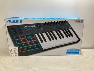Lot 46  
            Nottingham SR2 - Delivery Only 

                
ALESIS VI25 ADVANCED 25-KEYBOARD USB/MIDI KEYBOARD CONTROLLER ORIGINAL RRP: £125.00