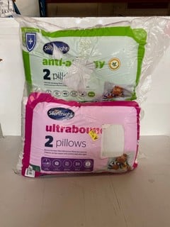Lot 62  
            Nottingham SR2 - Delivery Only 

                
2 X SILENTNIGHT ITEMS INC ULTRABOUNCE 2 PILLOWS