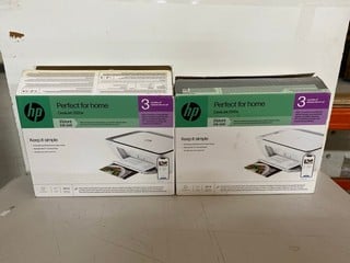 Lot 63  
            Nottingham SR2 - Delivery Only 

                
2 X HP PRINTERS INC HP DESKJET 2820E