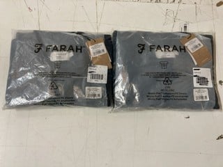 Lot 644  
            Nottingham SR2 - Delivery Only 

                
2 X FARAH MANU MICRO CHECK UK SIZE: L