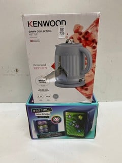 Lot 735  
            Nottingham SR2 - Delivery Only 

                
2 X KITCHEN ITEMS INC KENWOOD DAWN COLLECTION KETTLE