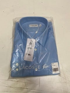 Lot 754  
            Nottingham SR2 - Delivery Only 

                
LACOSTE REGULAR FIT COTTON POPLIN SHIRT UK SIZE: 44