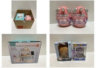 Lot 763  
            Nottingham SR2 - Delivery Only 

                
BOX OF ITEMS INC ZURU RAINBOCORNS PUPPY CORN