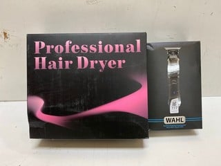 Lot 777  
            Nottingham SR2 - Delivery Only 

                
2 X ITEMS INC WAHL TRIMMER