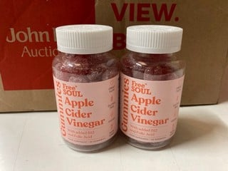 Lot 806  
            Nottingham SR2 - Delivery Only 

                
BOX OF FREE SOUL APPLE CIDER VINEGAR GUMMIES (EXP 28/06/2026)