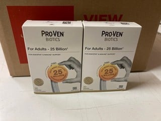 Lot 808  
            Nottingham SR2 - Delivery Only 

                
BOX OF PROVEN BIOTICS FOR DIGESTIVE ANC IMMUNE SUPPORT (BBE 05/2027)