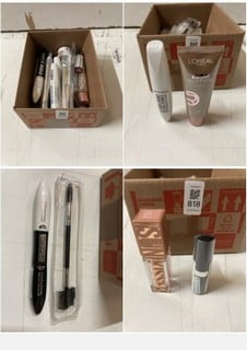 Lot 818  
            Nottingham SR2 - Delivery Only 

                
BOX OF ITEMS INC RIMMEL LONDON VOLUME PRIMER