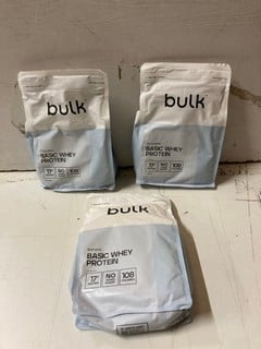 Lot 832  
            Nottingham SR2 - Delivery Only 

                
3 X BULK CHOCOLATE FLAVOUR BASIC WHEY PROTEIN POWDER (BB 01/27)