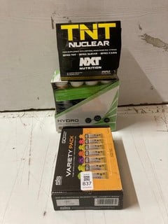Lot 837  
            Nottingham SR2 - Delivery Only 

                
3 X ITEMS INC SIS GO ISOTONIC ENERGY VARIETY PACK  (BB 01/26)