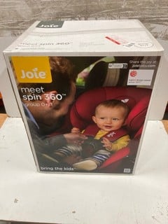 Lot 84  
            Nottingham SR2 - Delivery Only 

                
JOIE SPIN 360 CAR SEAT
