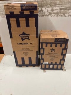 Lot 85  
            Nottingham SR2 - Delivery Only 

                
2 X TOMMEE TIPPEE ITEMS INC TWIST & CLICK ADVANCED NAPPY DISPOSAL SYSTEM