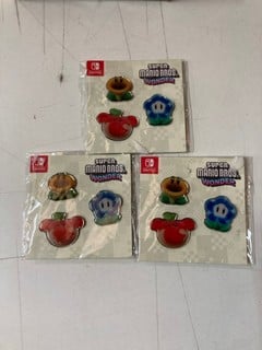 Lot 867  
            Nottingham SR2 - Delivery Only 

                
QTY OF SUPER MARIO BROS WONDER BADGES
