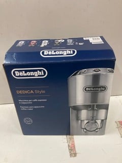 Lot 87  
            Nottingham SR2 - Delivery Only 

                
DELONGHI DEDICA STYLE ESPRESSO AND CAPPUCCINO MACHINE