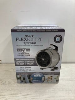 Lot 9  
            Nottingham SR2 - Delivery Only 

                
SHARK FLEX BREEZE HYDRO GO MISTING FAN ORIGINAL RRP: £129.99