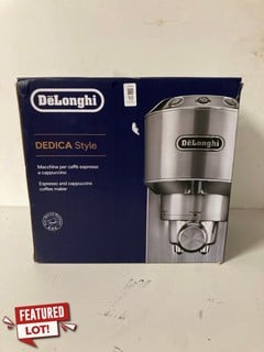Lot 10  
            Nottingham SR3 - Delivery Only 
                
DELONGHI DEDICA STYLE COFFEE MACHINE