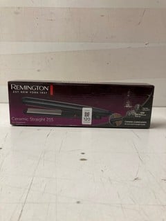Lot 120  
            Nottingham SR3 - Delivery Only 

                
REMINGTON CERAMIC SLIM STRAIGHTENER 215