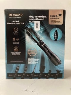 Lot 17  
            Nottingham SR3 - Delivery Only 
                
REVAMP PROFESSIONAL 6 IN 1 AIR STYLER