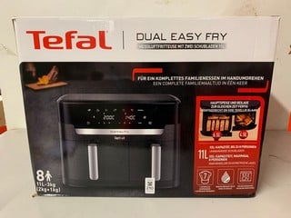 Lot 210  
            Nottingham SR3 - Delivery Only 

                
TEFAL DUAL BASKET EASY FRY AIR FRYER