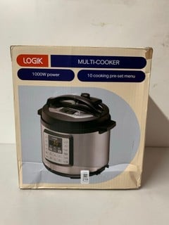 Lot 219  
            Nottingham SR3 - Delivery Only 

                
LOGIK MULTI COOKER