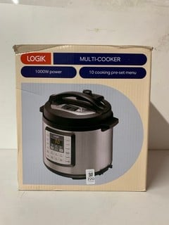 Lot 220  
            Nottingham SR3 - Delivery Only 

                
LOGIK MULTI COOKER
